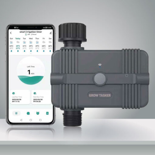 Smart Irrigation Water Timer WiFi with Remote Monitoring, Voice Control and Scheduling