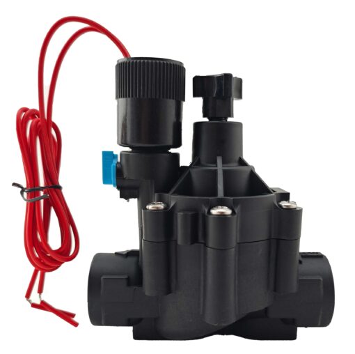 24VAC Solenoid Valve – 3/4" BSP (DN20) with Flow Control & Manual Override - Image 4