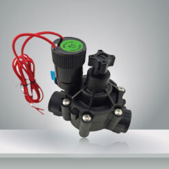 24VAC Solenoid Valve – 3/4" BSP (DN20) with Flow Control & Manual Override